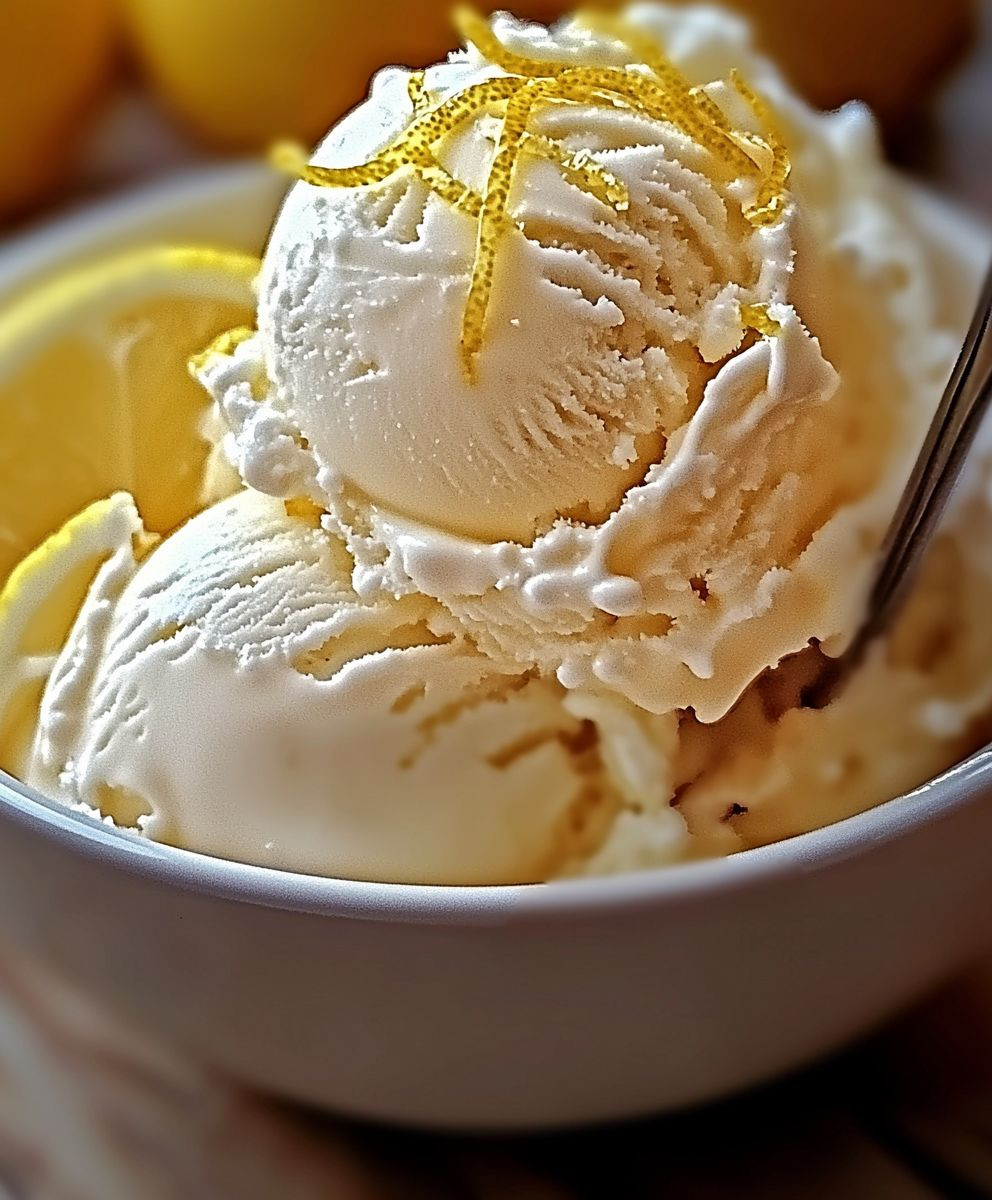Lemon Cheesecake Ice Cream