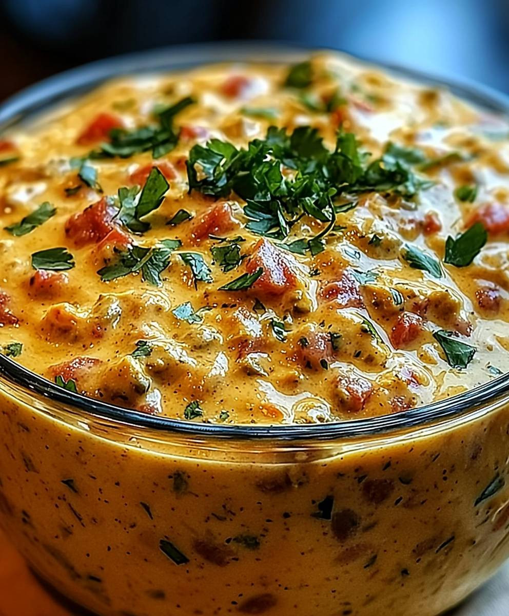 Cheesy Rotel Queso