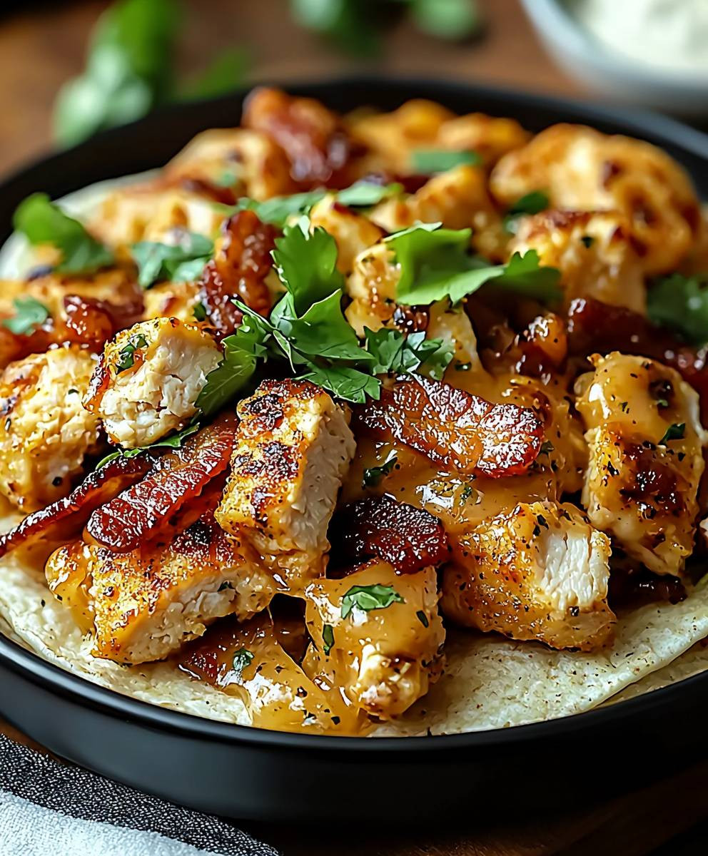 Crispy Chicken Bacon Wrap