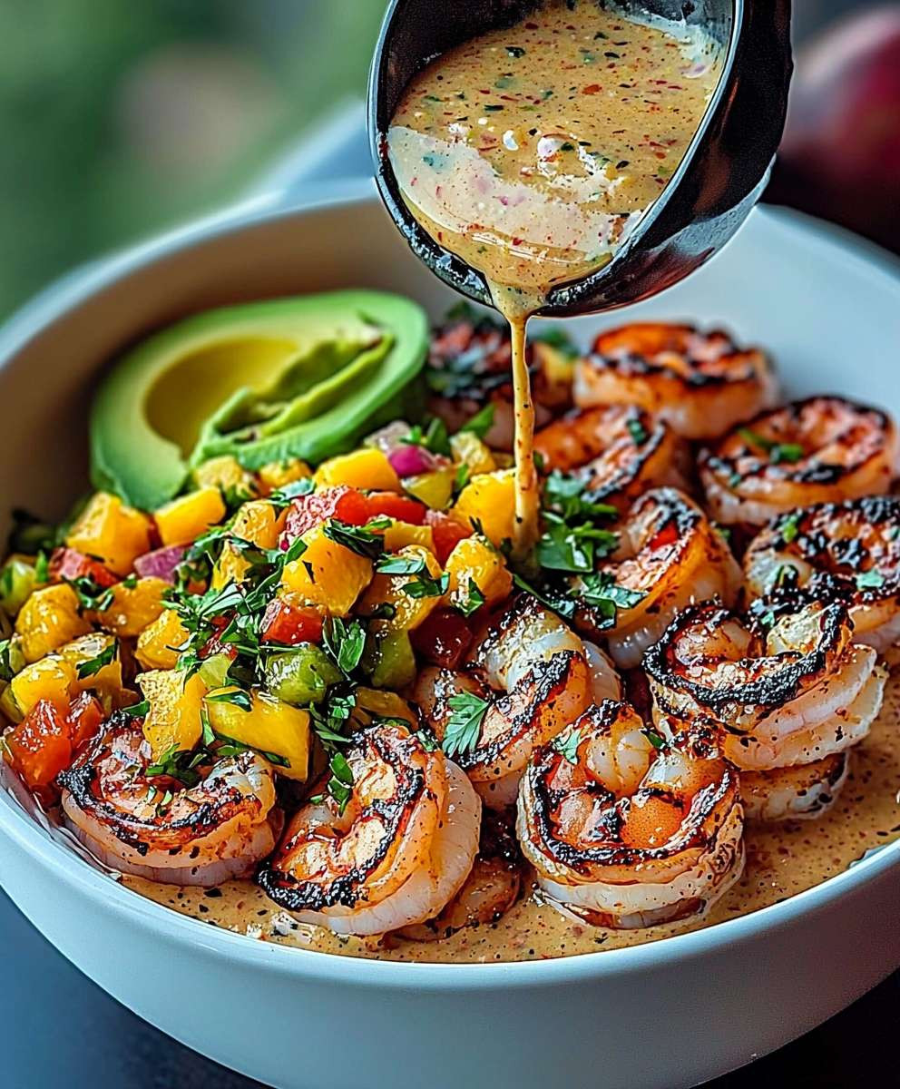 Shrimp Avocado Bowls