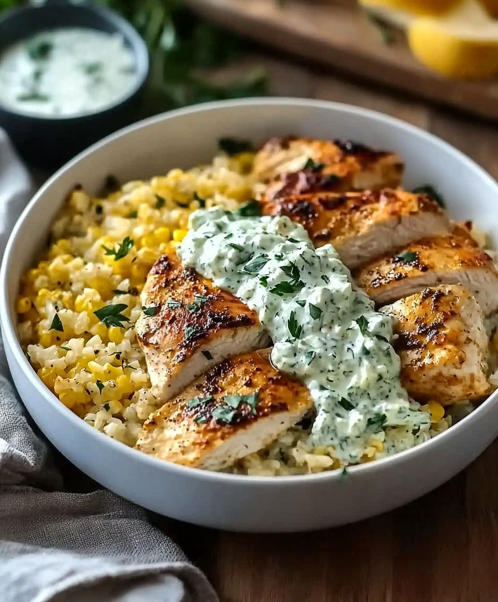 Chicken Tzatziki Casserole