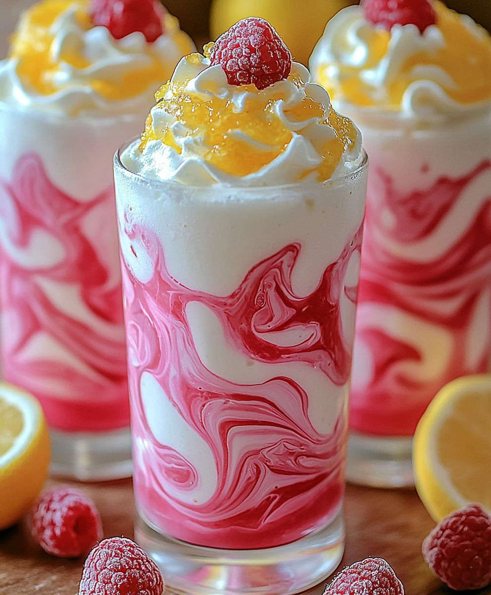 Whipped Pink Lemonade Drink