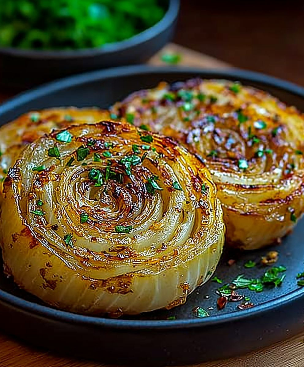 Oven Roasted Garlic Cabbage