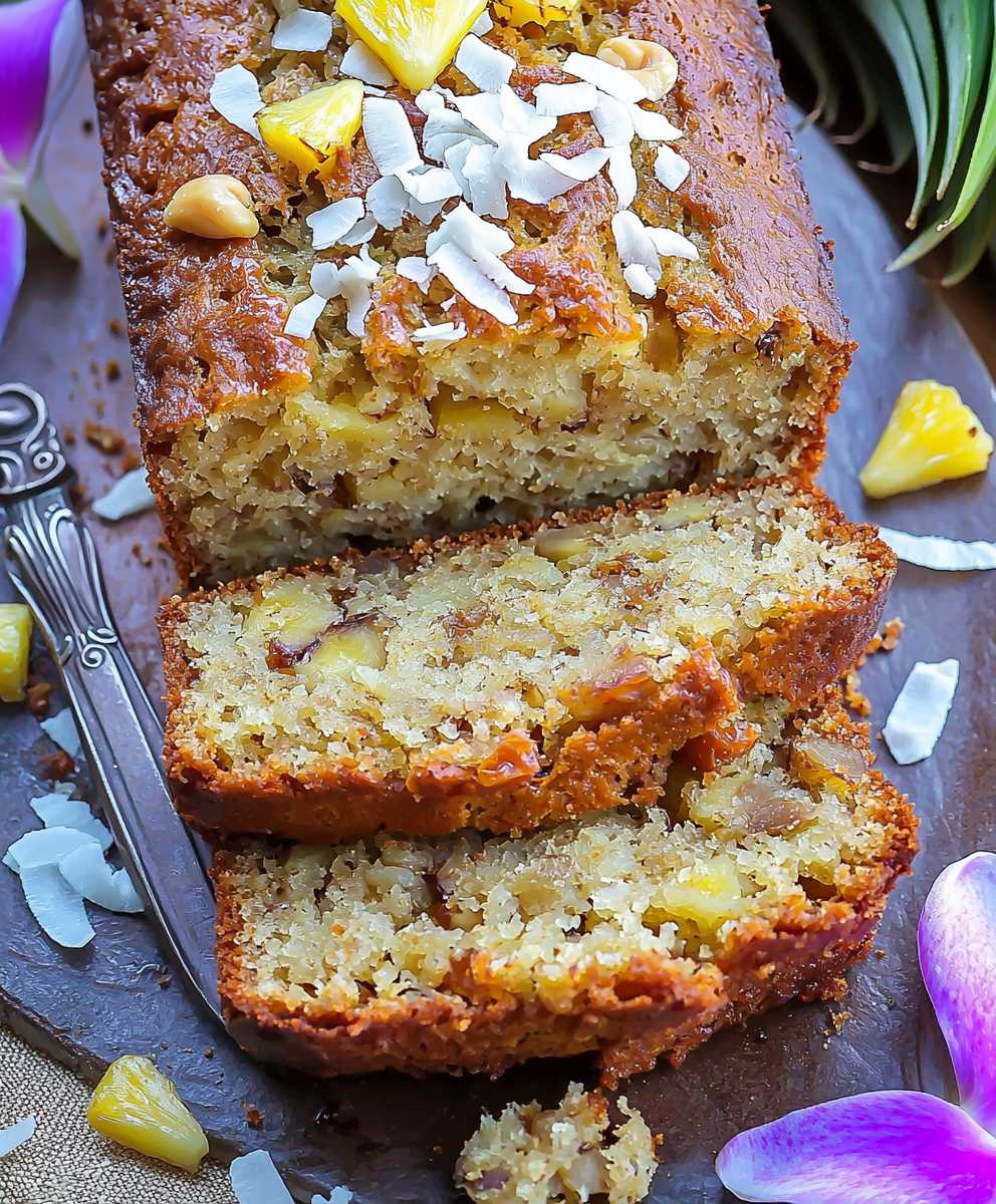 Hawaiian Banana Bread