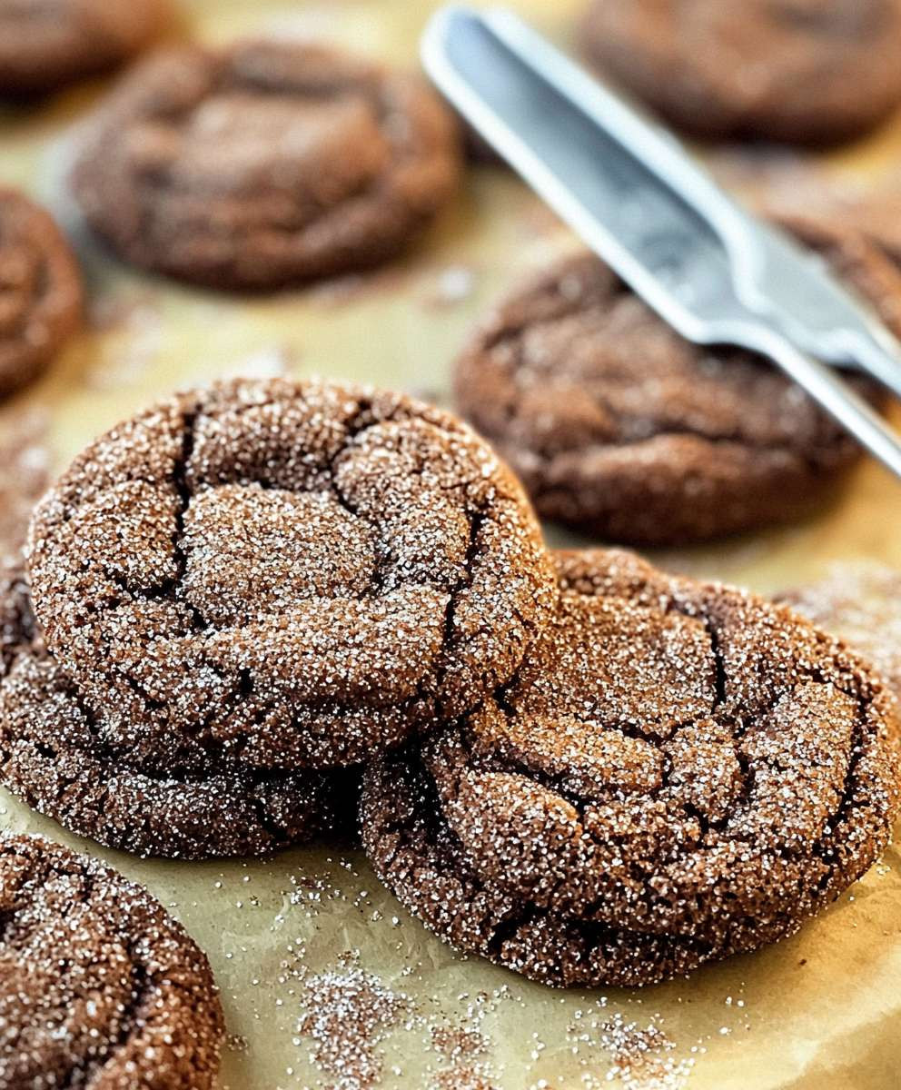 Chocolate Snickerdoodle Cookies