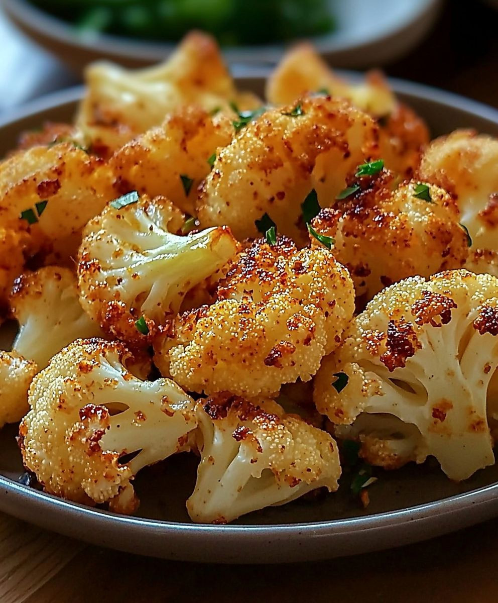 Crispy Roasted Cauliflower