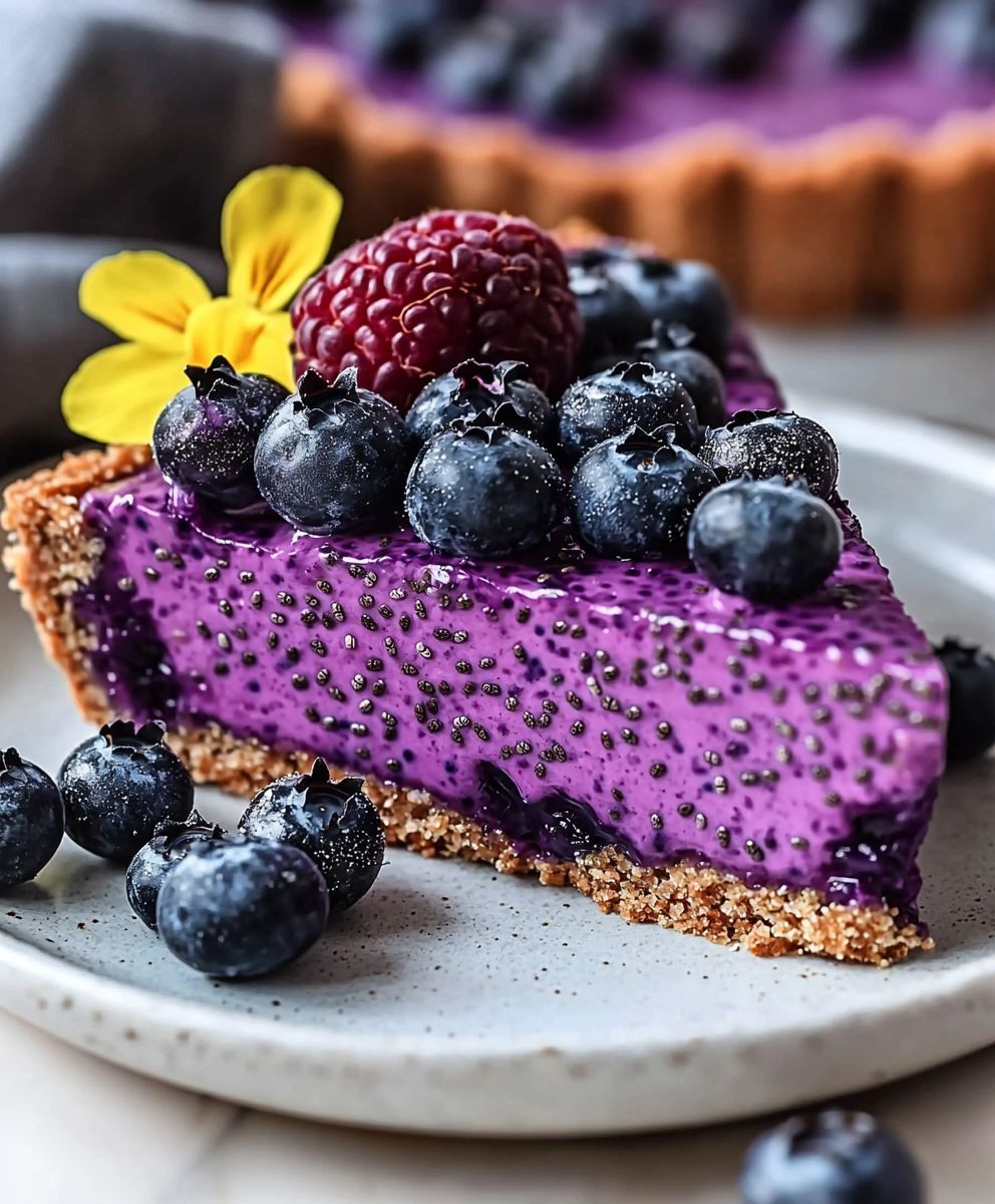 Blueberry Chia Seed Pie
