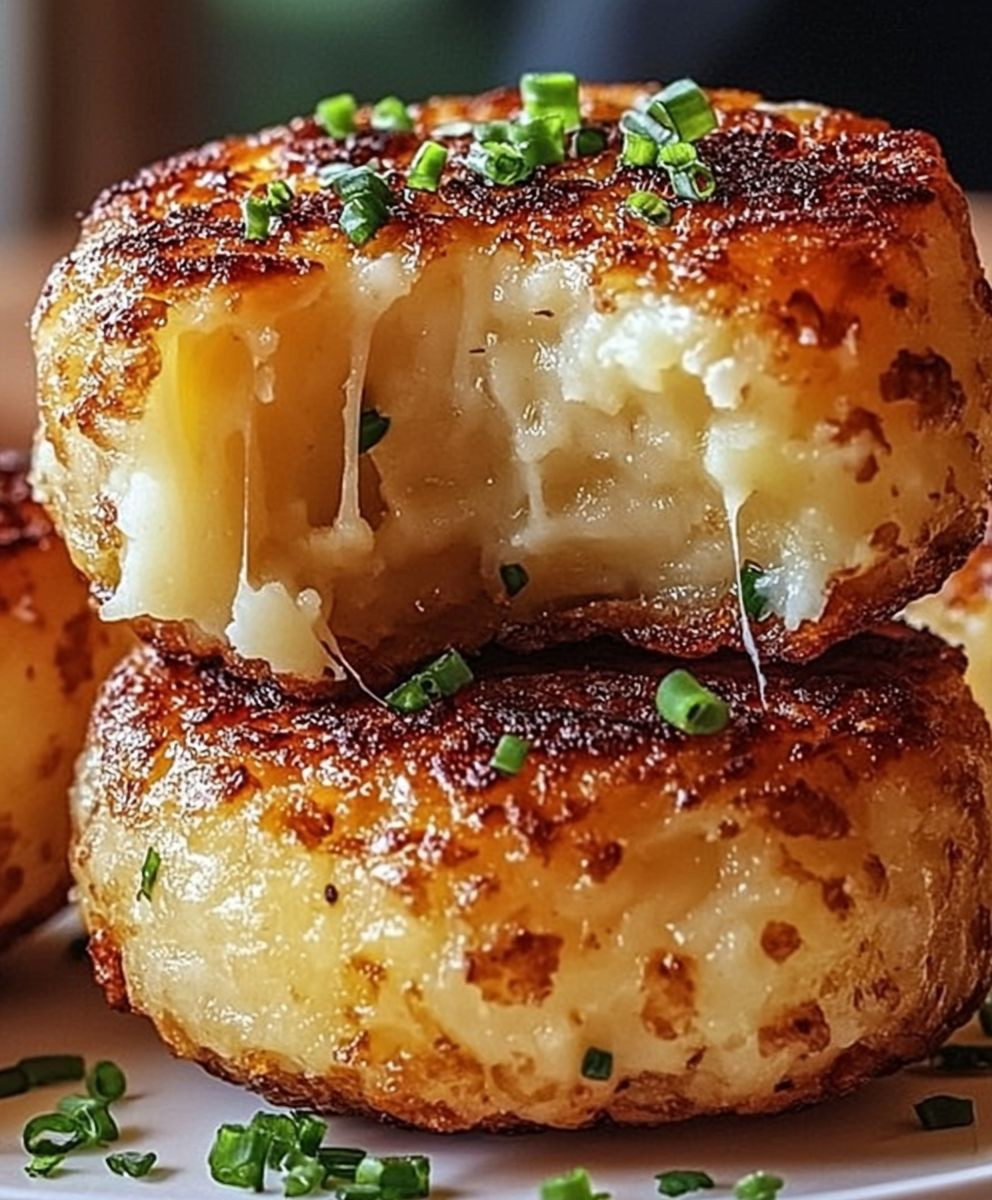 Mashed Potato Cheese Puffs