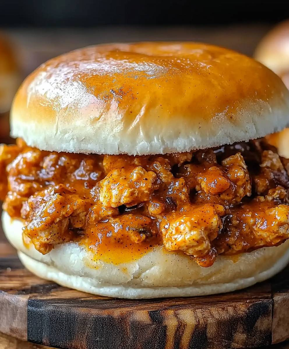 Cajun Chicken Sloppy Joes