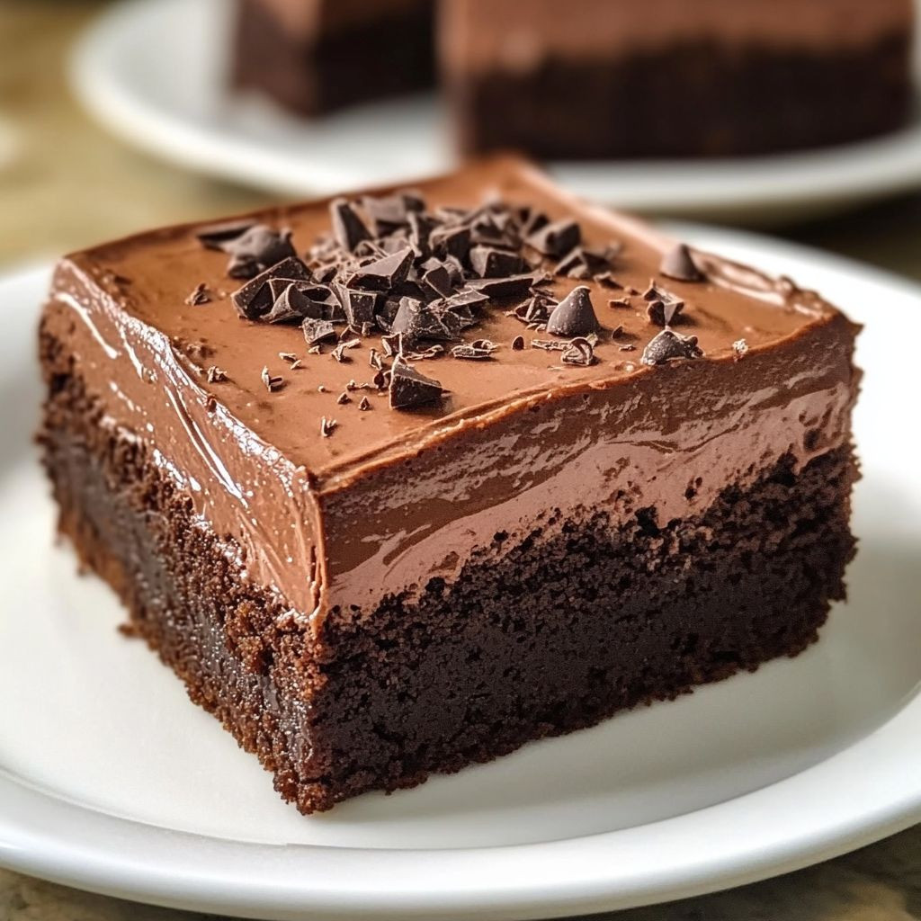 Chocolate Mousse Brownies