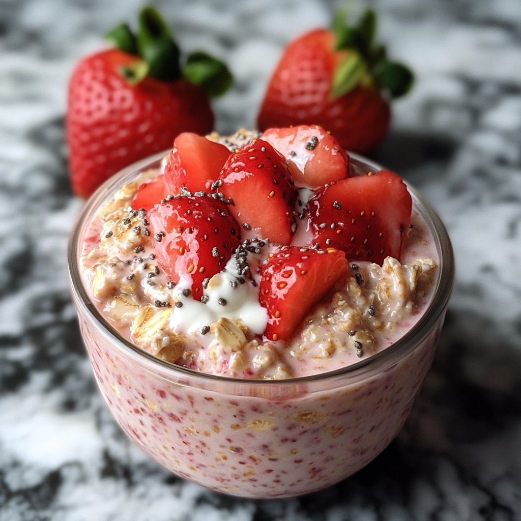 Strawberries and Cream Oats