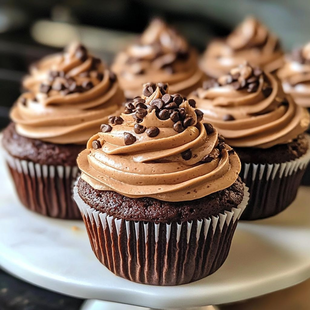 Espresso brownie cupcakes
