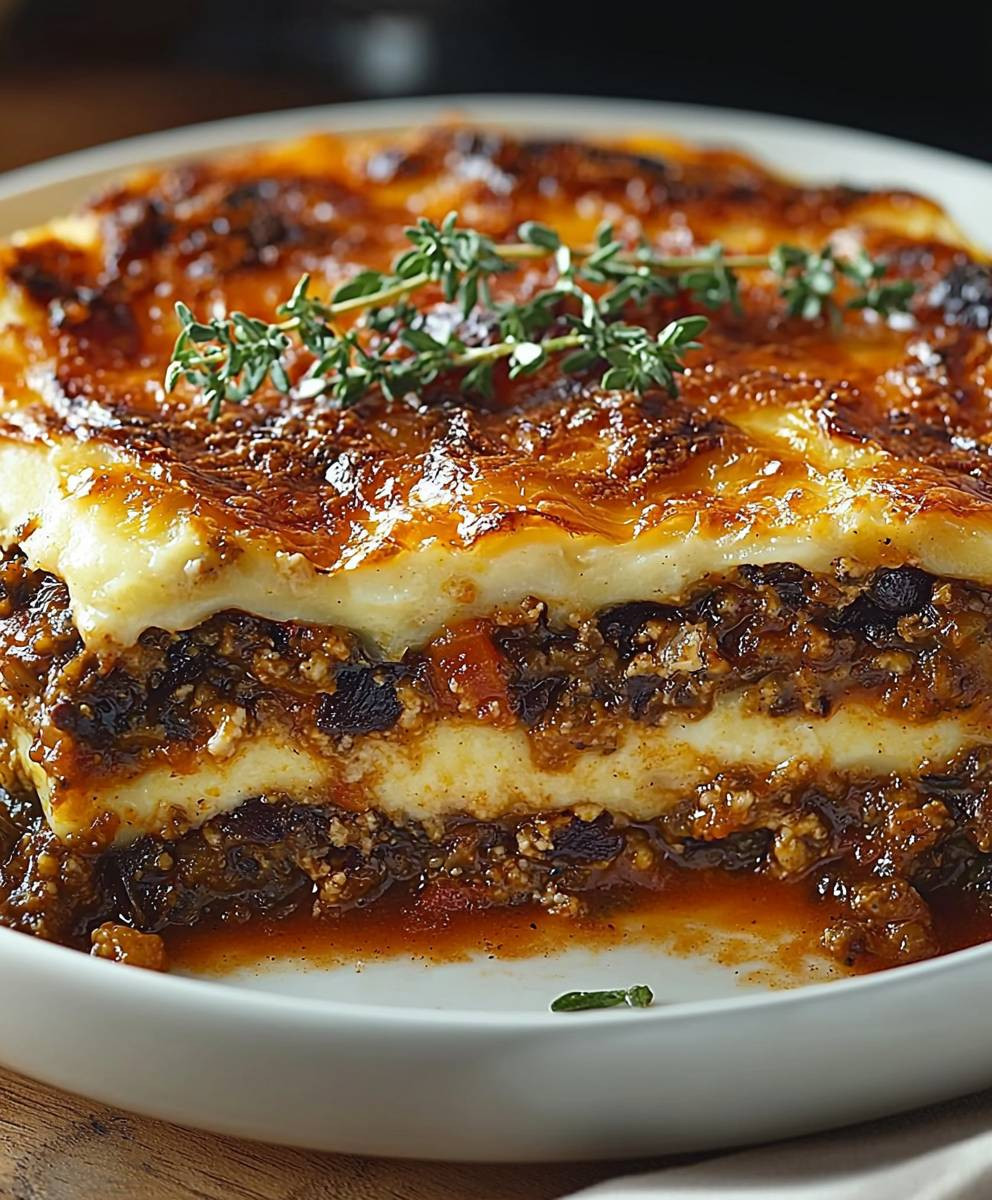 Greek Moussaka Dish