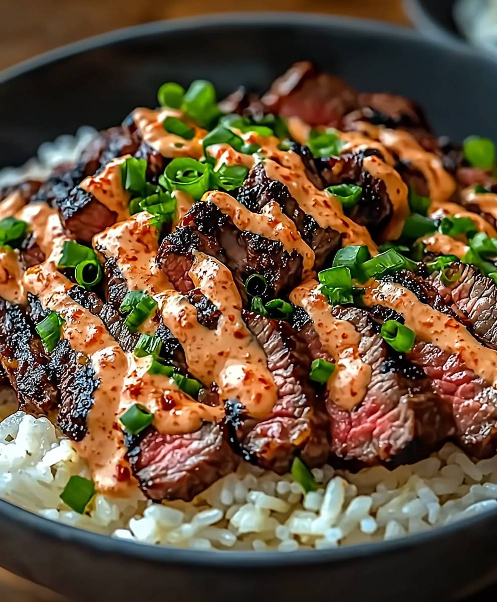 Korean BBQ Steak Bowls