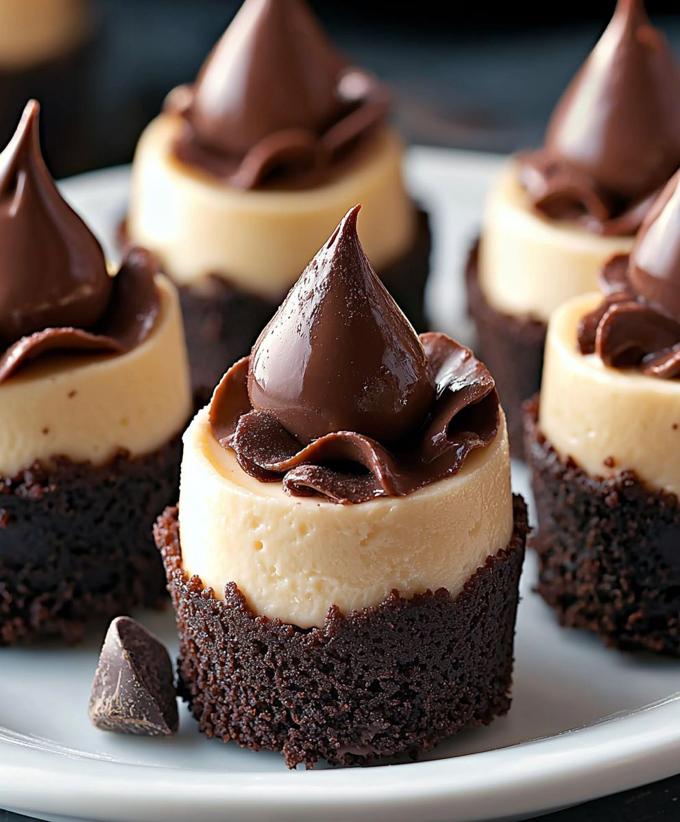 Mini Chocolate Cheesecakes