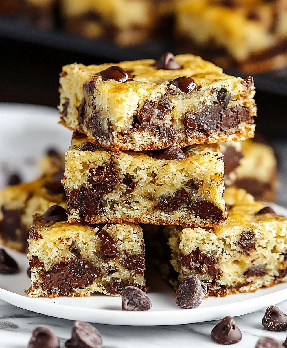 Chocolate Chip Banana Bars