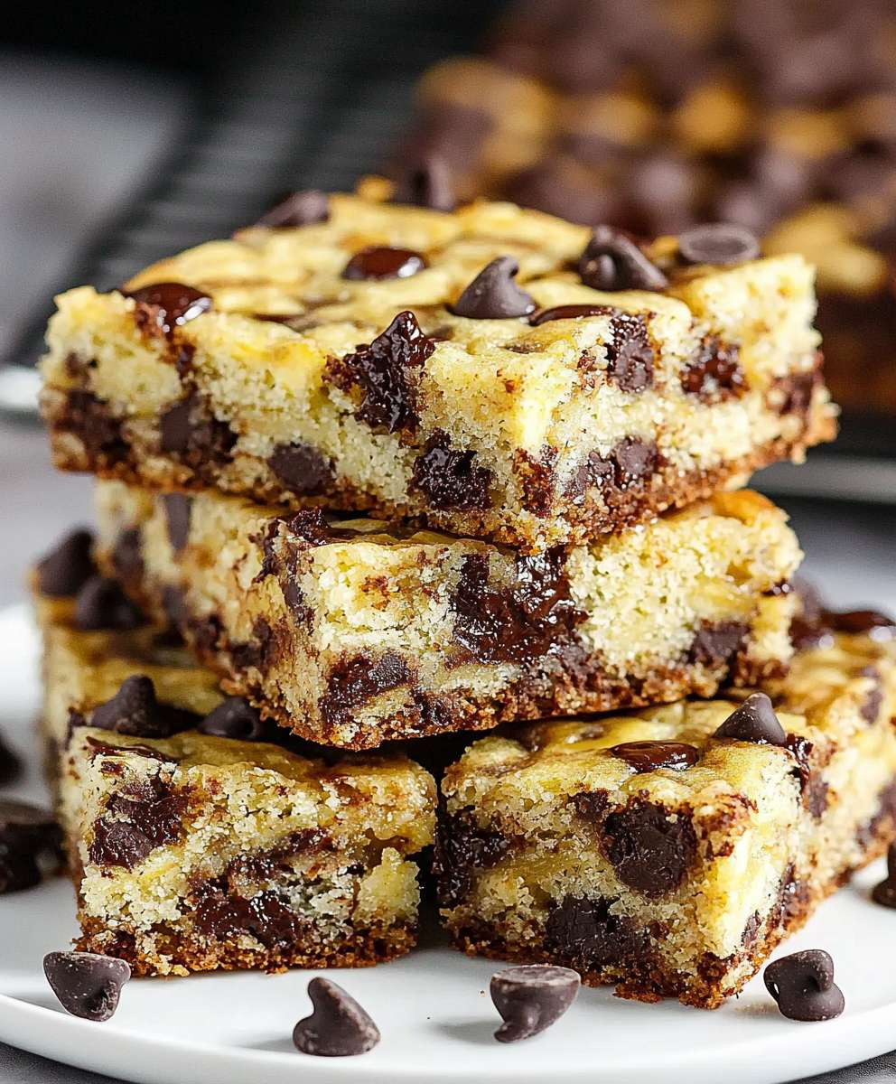 Chocolate Chip Banana Bars