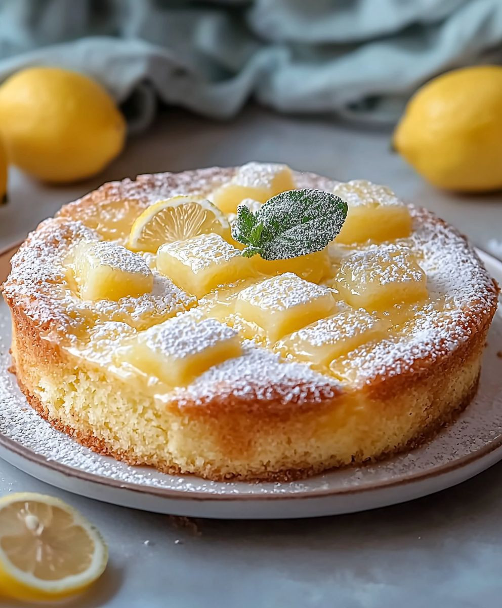 Lemon bliss cake