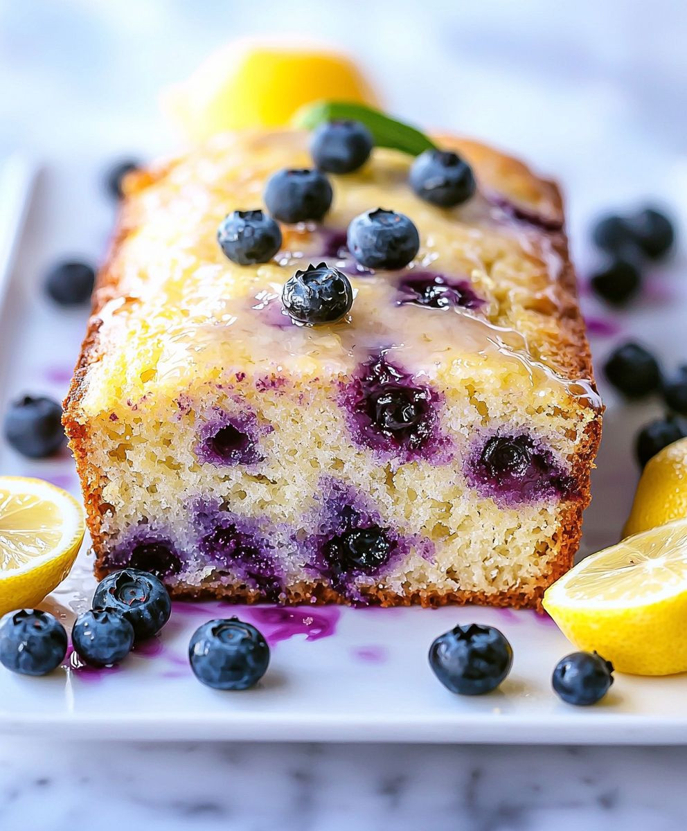 Lemon Blueberry Bread