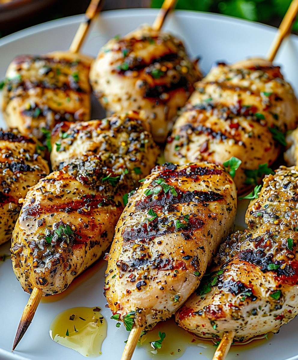 Garlic Parmesan Grilled Chicken
