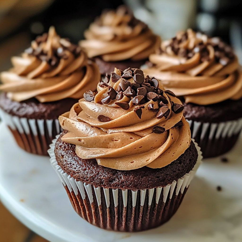 Espresso Brownie Cupcakes