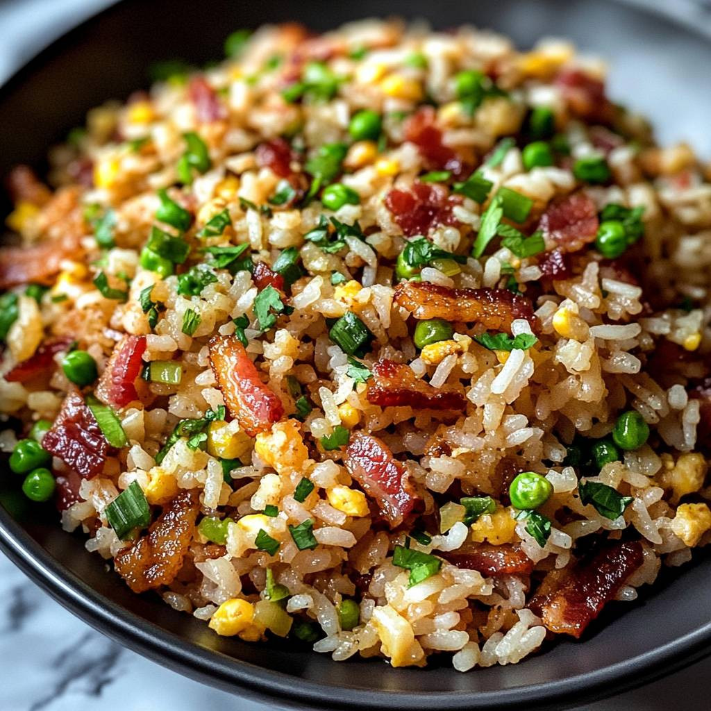 Bacon Fried Rice