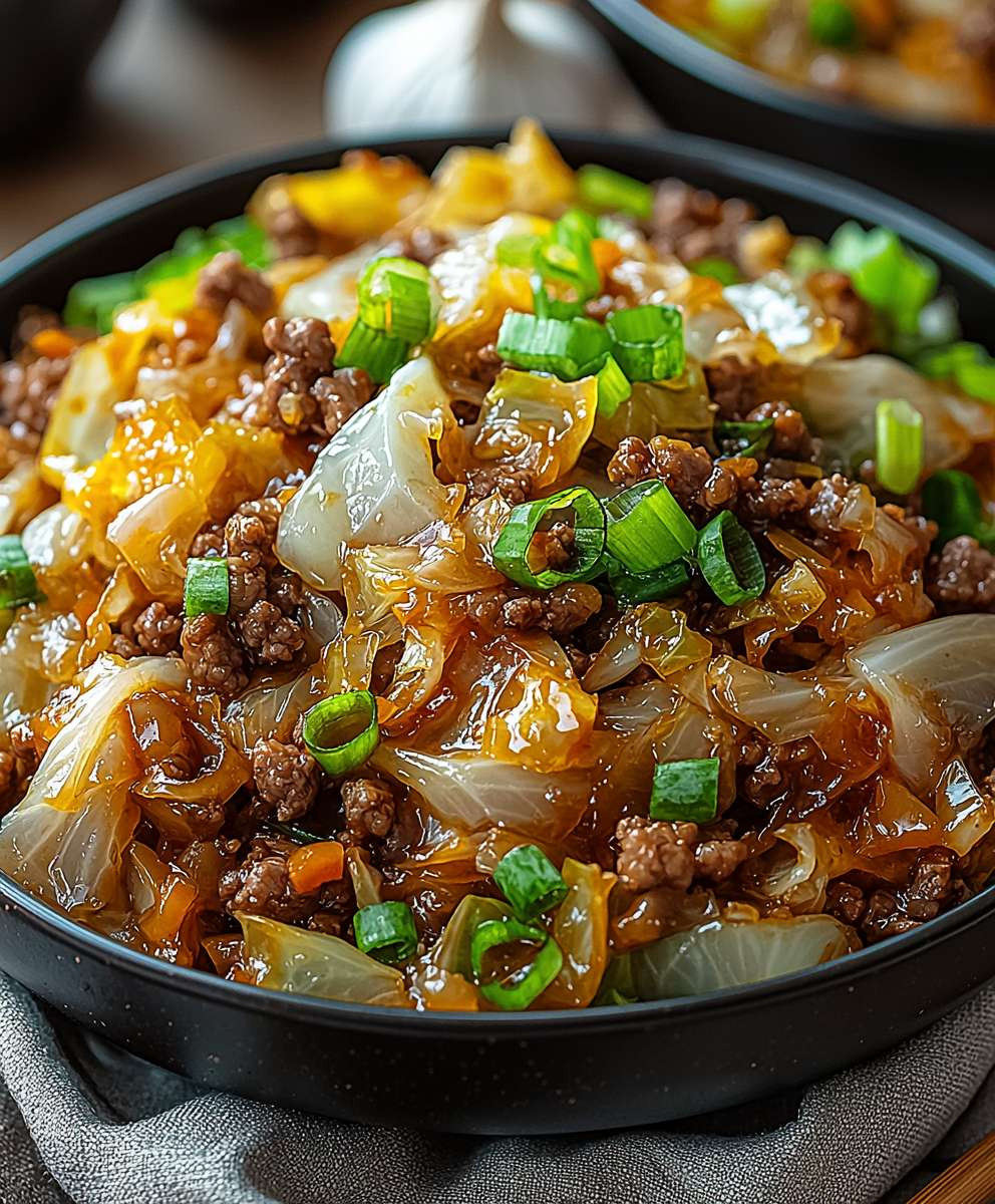 Chinese Ground Beef Stir Fry