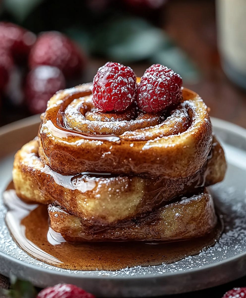 Cinnamon Roll French Toast
