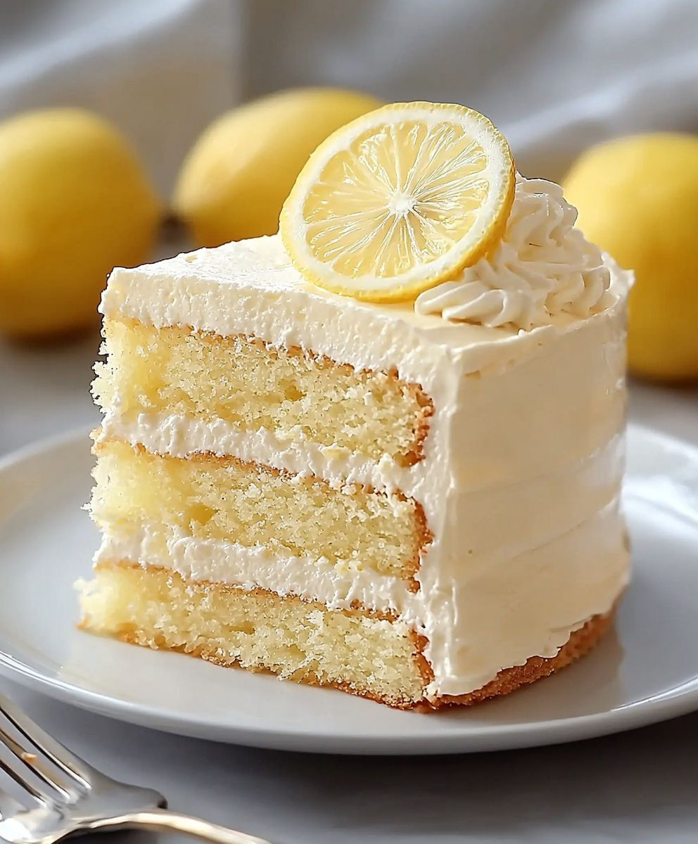 Italian Lemon Cream Cake