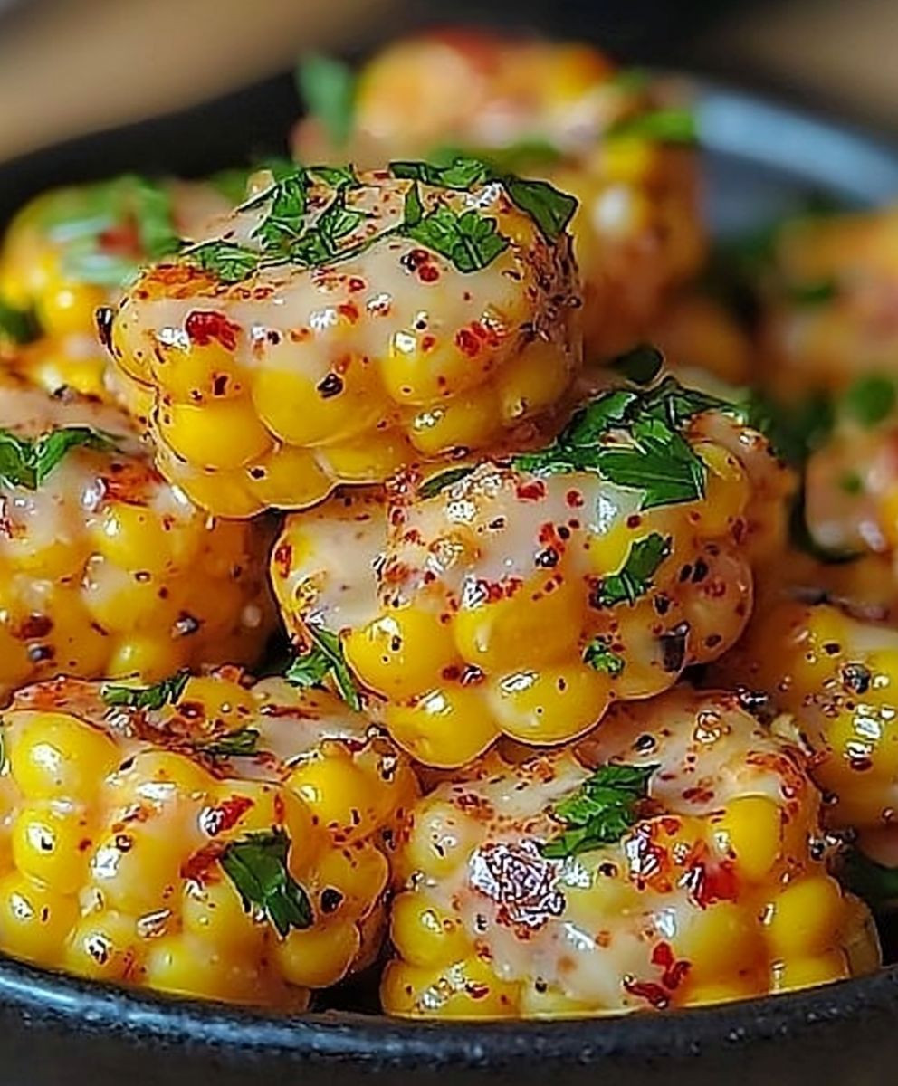 Spicy Mexican Corn Bites