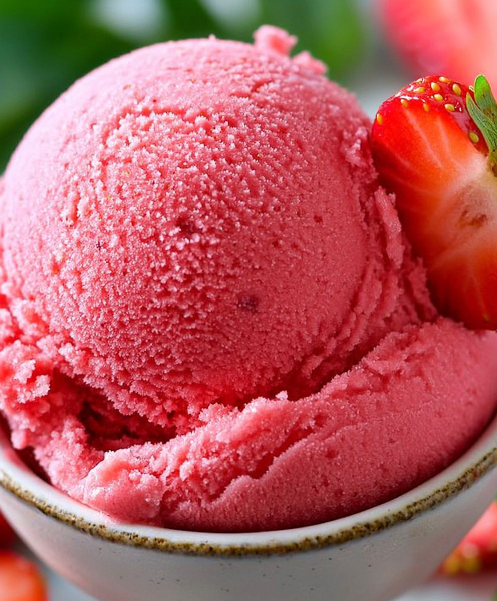 Strawberry Sorbet
