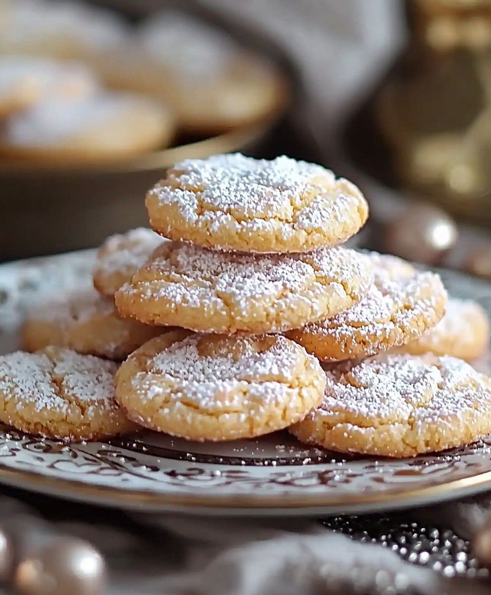 Almond Cloud Cookies