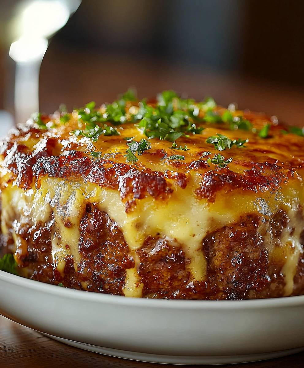 Loaded Potato Meatloaf Dinner