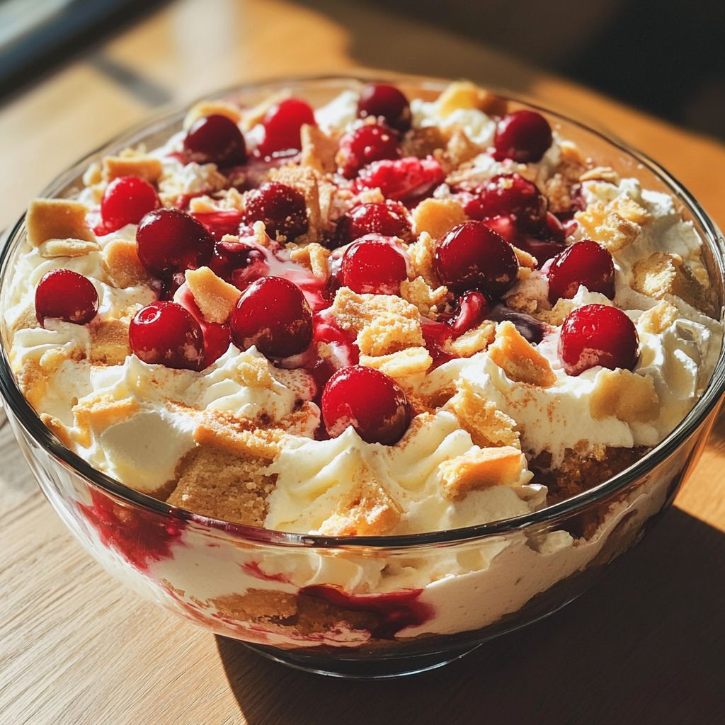 Cherry Cheesecake Trifle