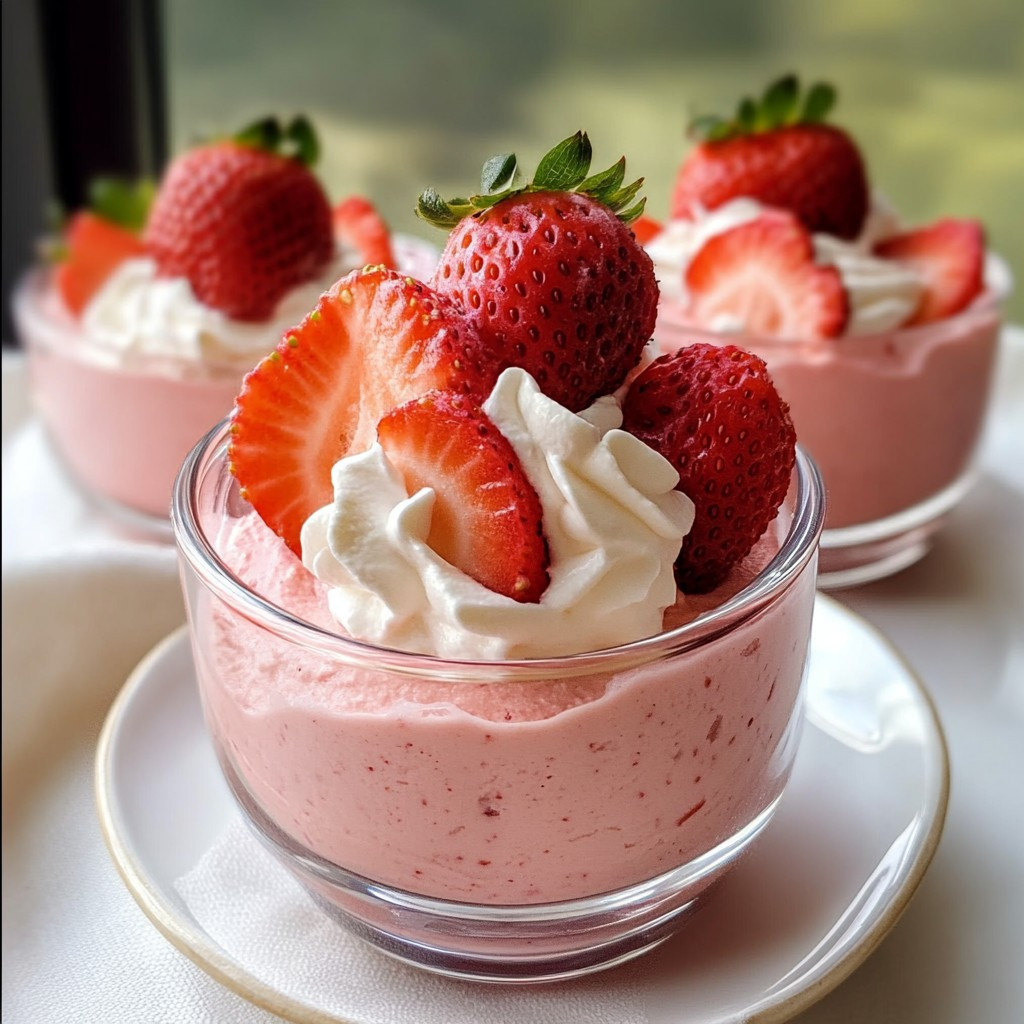 Strawberry Mousse