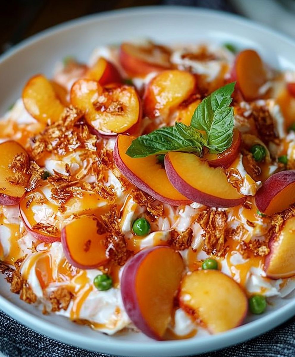 Millionaire Peach Salad