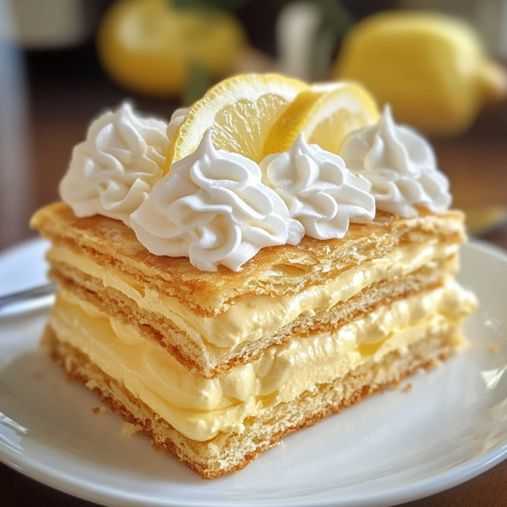 Lemon Éclair Cake
