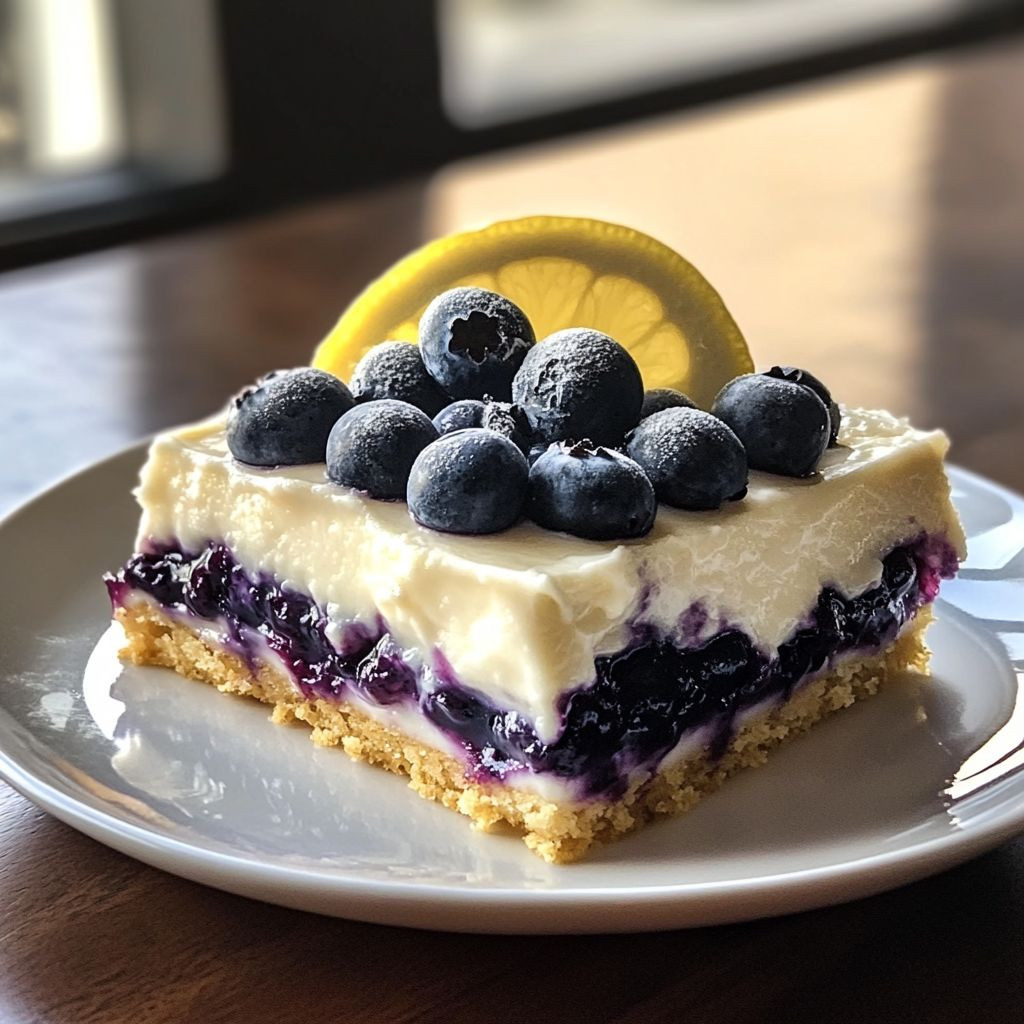 Lemon Blueberry Dessert