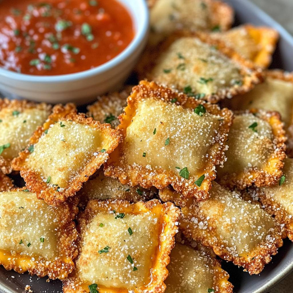 Air Fryer Ravioli
