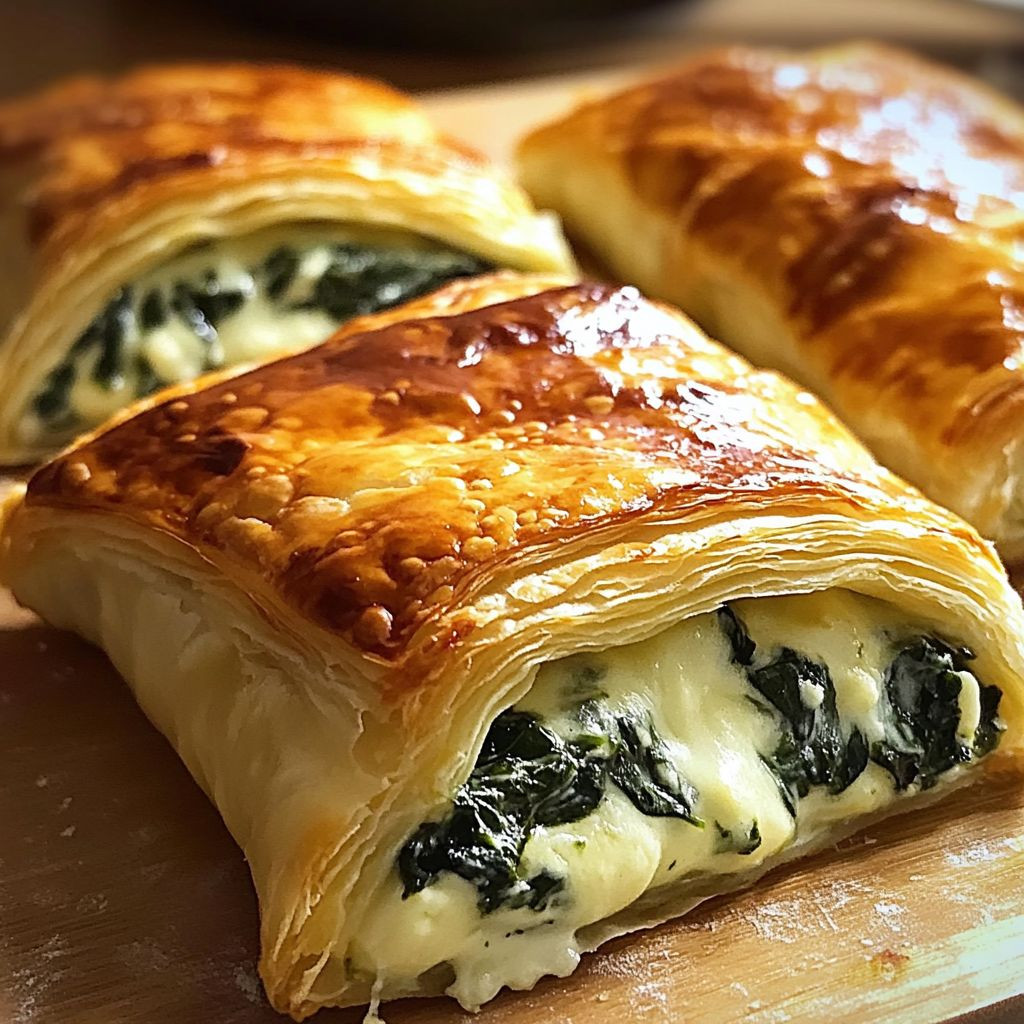 Spinach Stuffed Pastry