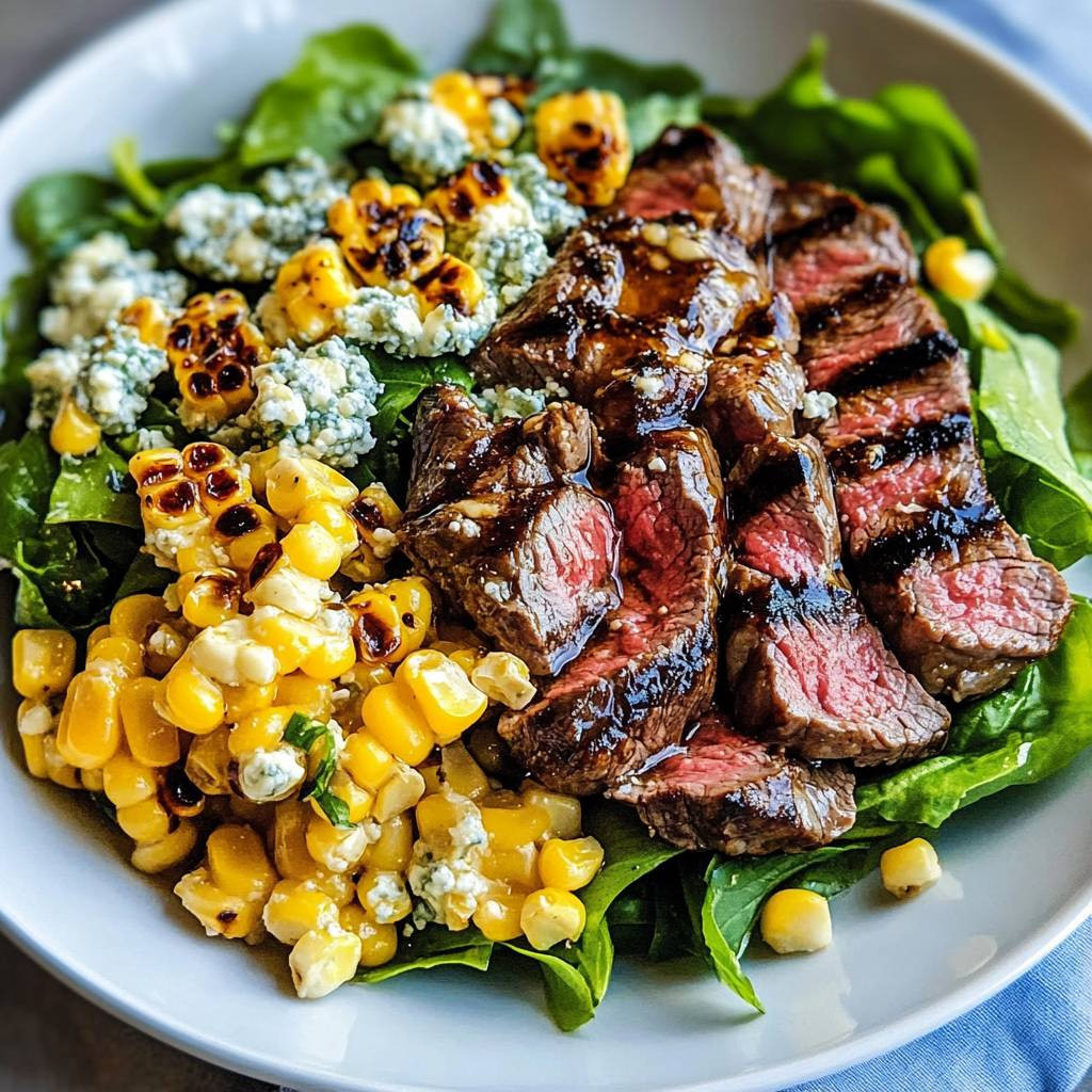 Balsamic Steak Gorgonzola Salad